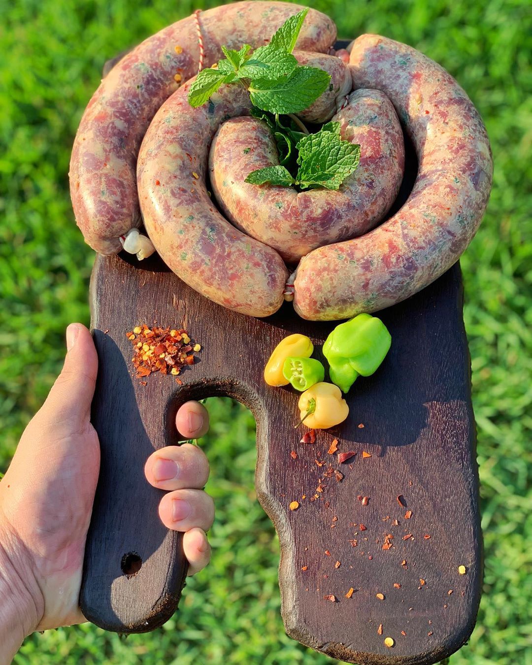 Linguiças artesanais